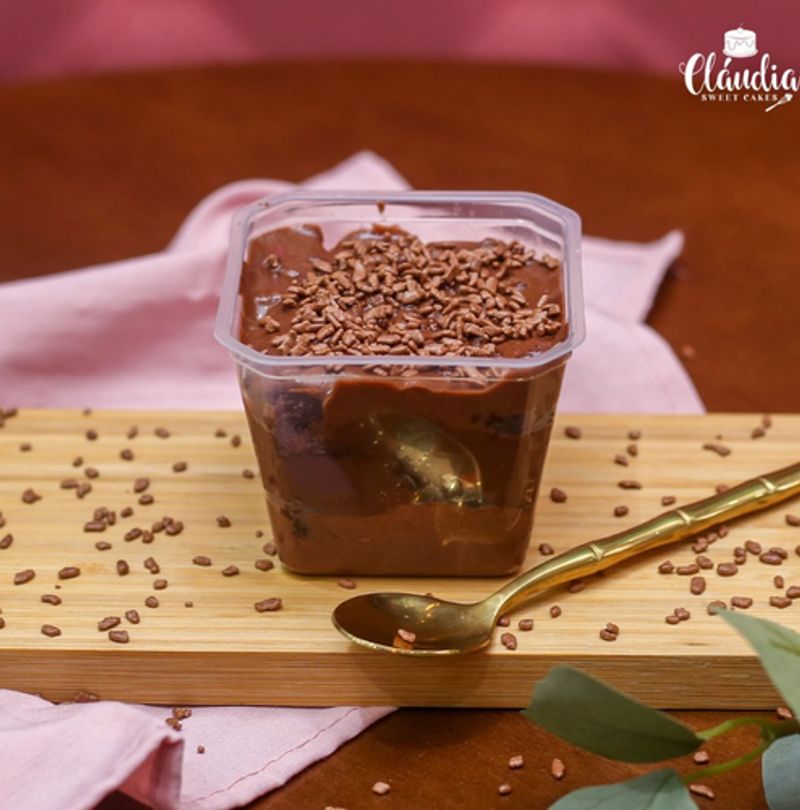 Torta no pote chocomousse