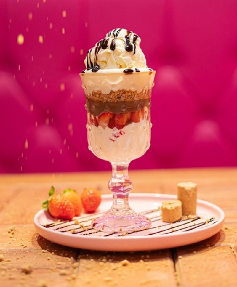 Taça delícia de paçoca