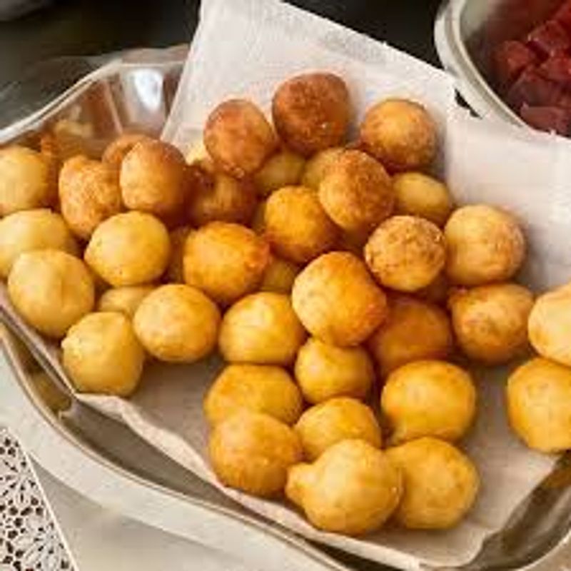 Porção de batata frita noisette