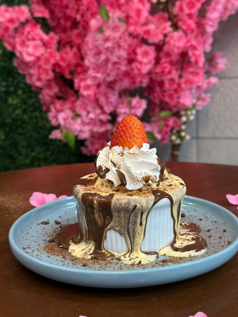 Ice gateau de ovomaltine