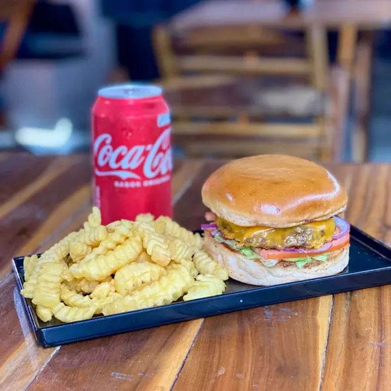 Smash Prata + Batata Frita + Refrigerante