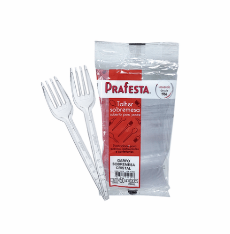 Garfo descartavel (50 unidades)