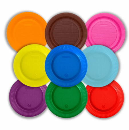 Prato descartável (10 unidades)