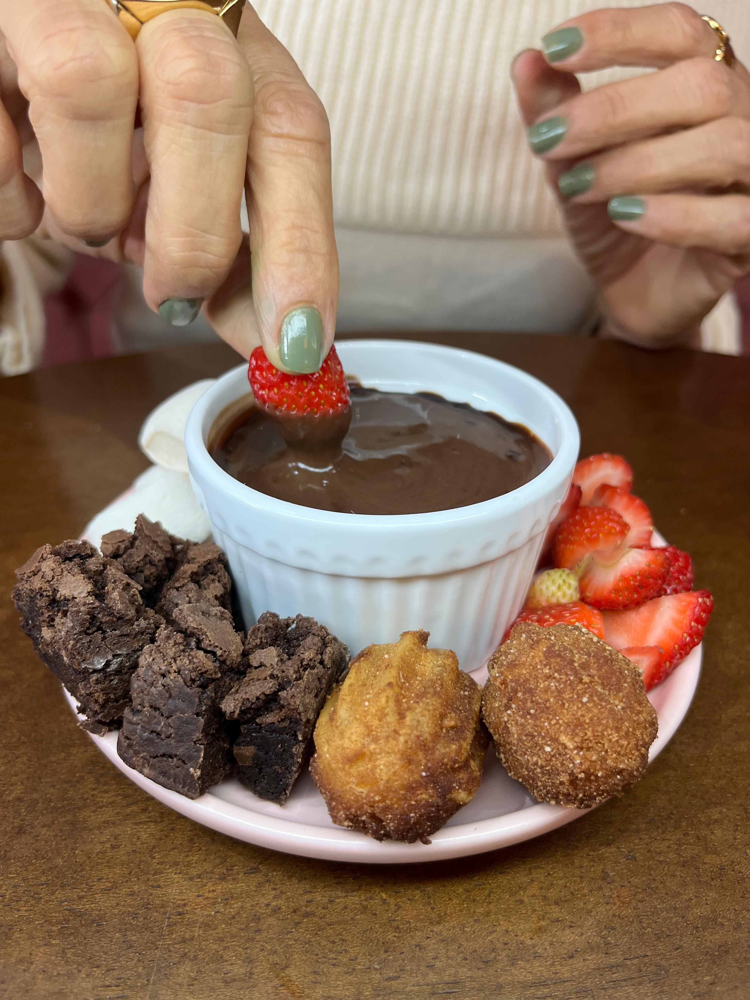 Fondue de chocolate