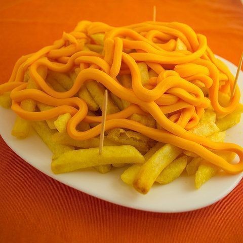 BATATA FRITA COM CHEDDAR