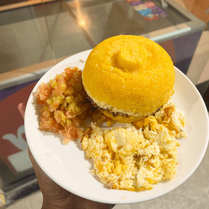 Cuscuz Camarão e Coalho