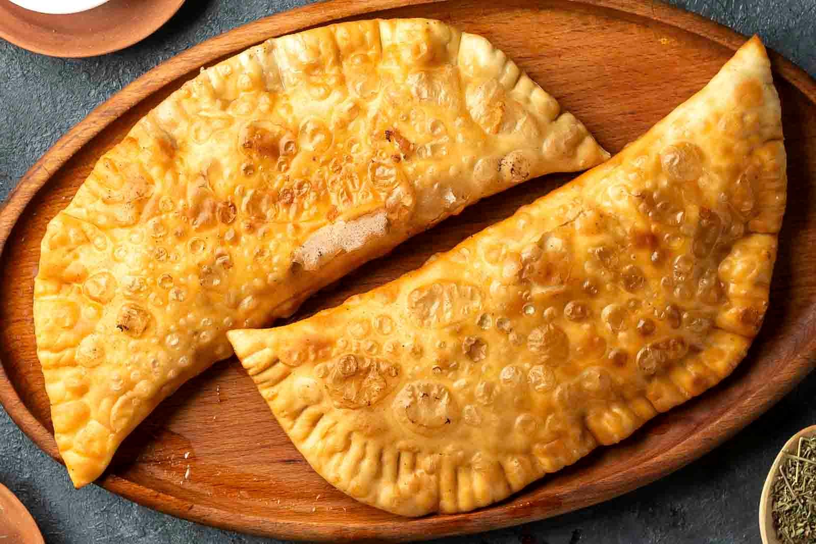 Pastel só a massa (sem nada)