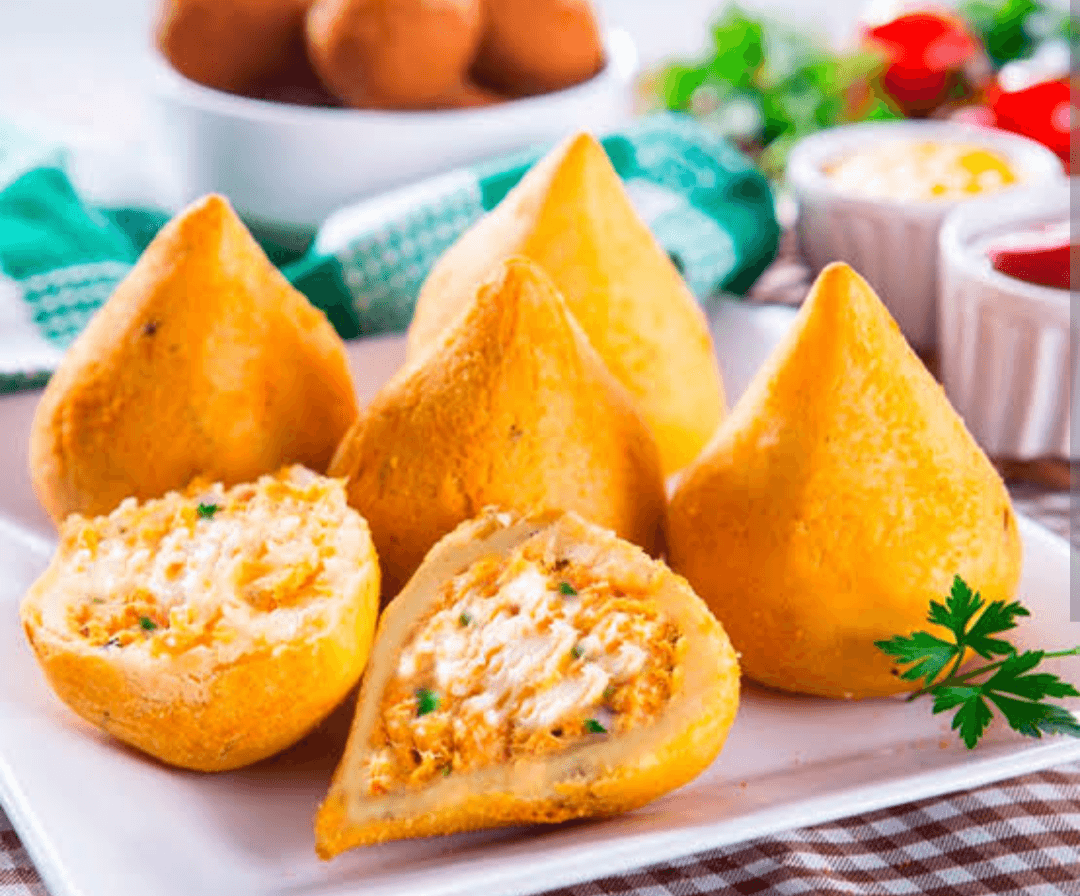 Coxinha de Frango com Catupiry