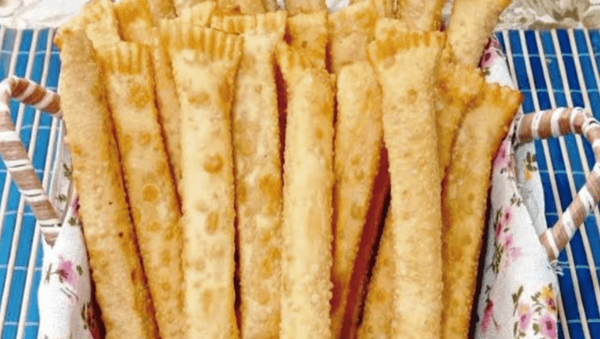 Porção Massinha pastel frita