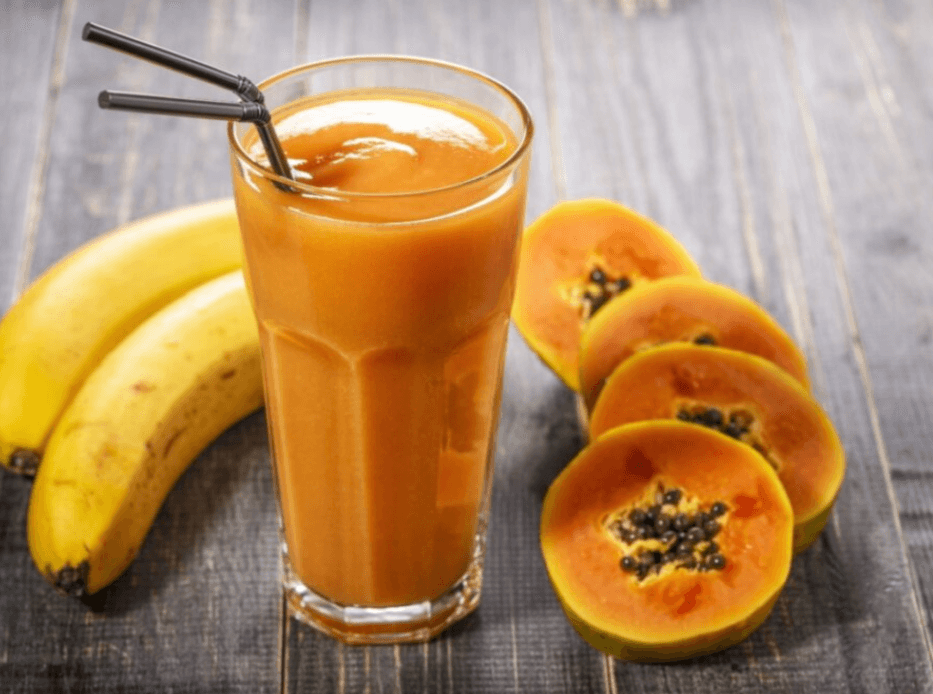 Vitamina Banana com Mamão 500ml