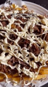 Batata, Cream Cheese e Carne de Sol