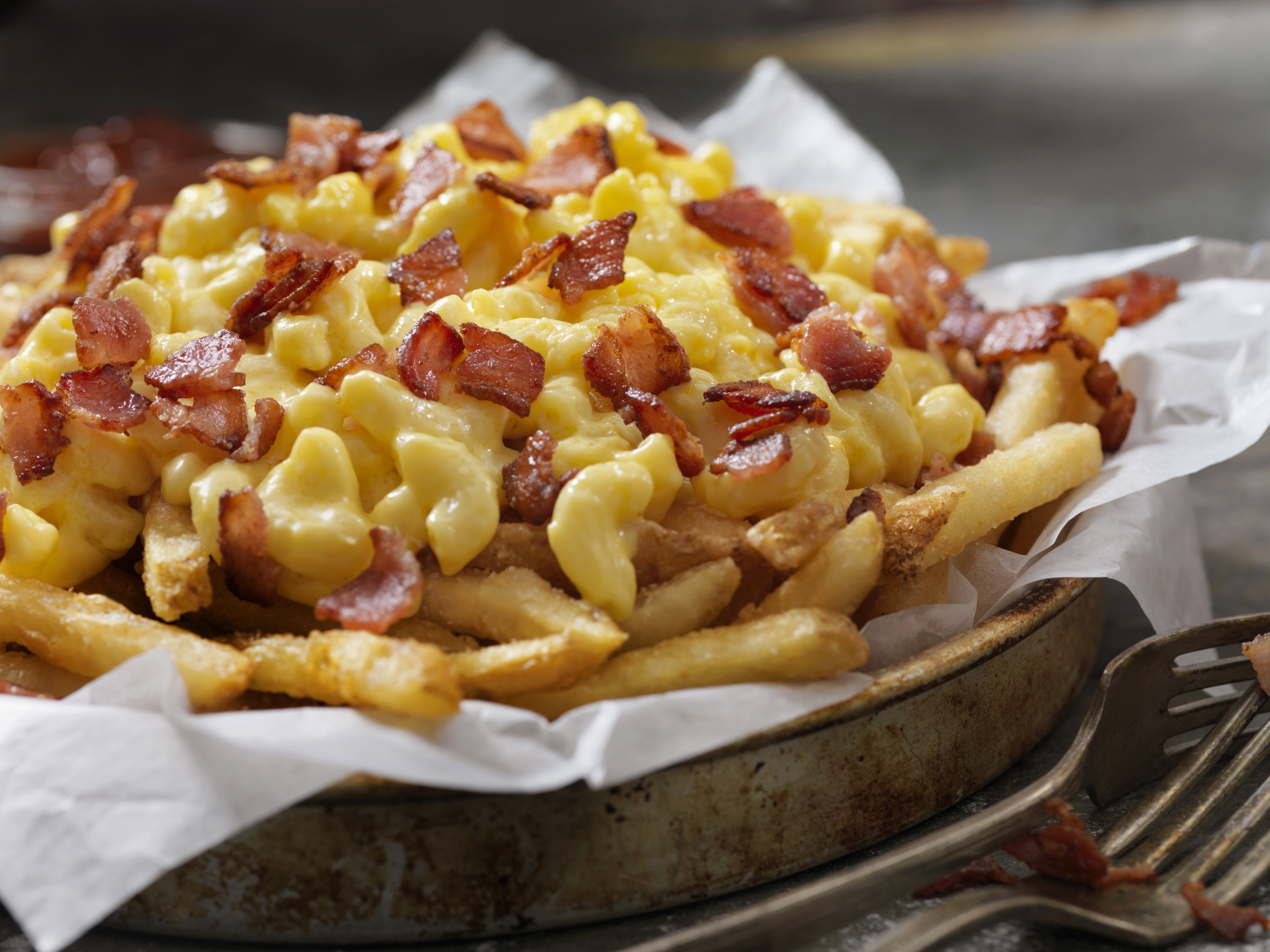 Batata com Cheddar e Bacon