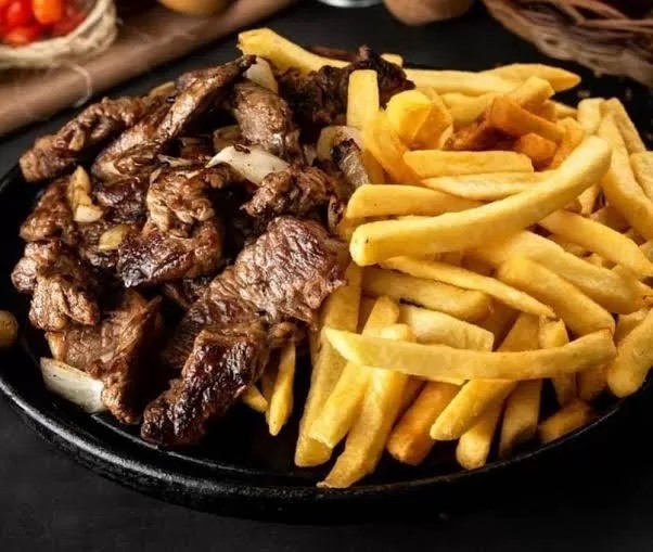 Carne de Sol com Fritas