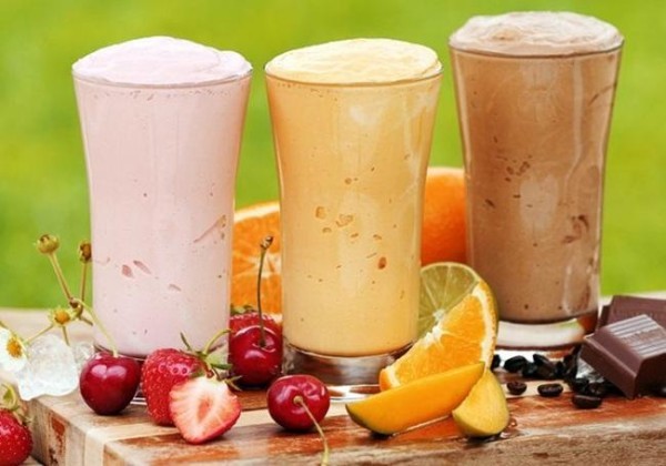 Suco 400ml com leite