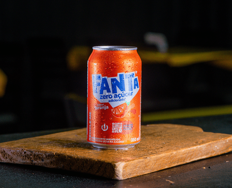 Fanta zero lata 350 ml