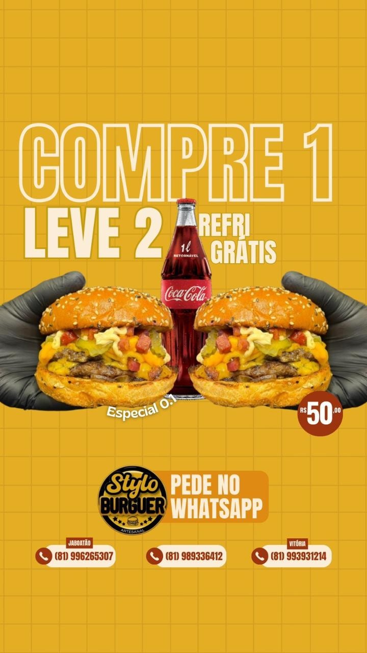 Compre 1 Leve 2 Especial 1.0 + Coca 1L