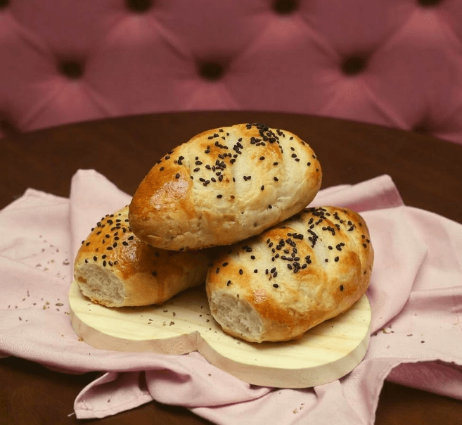 Mini baguete de frango