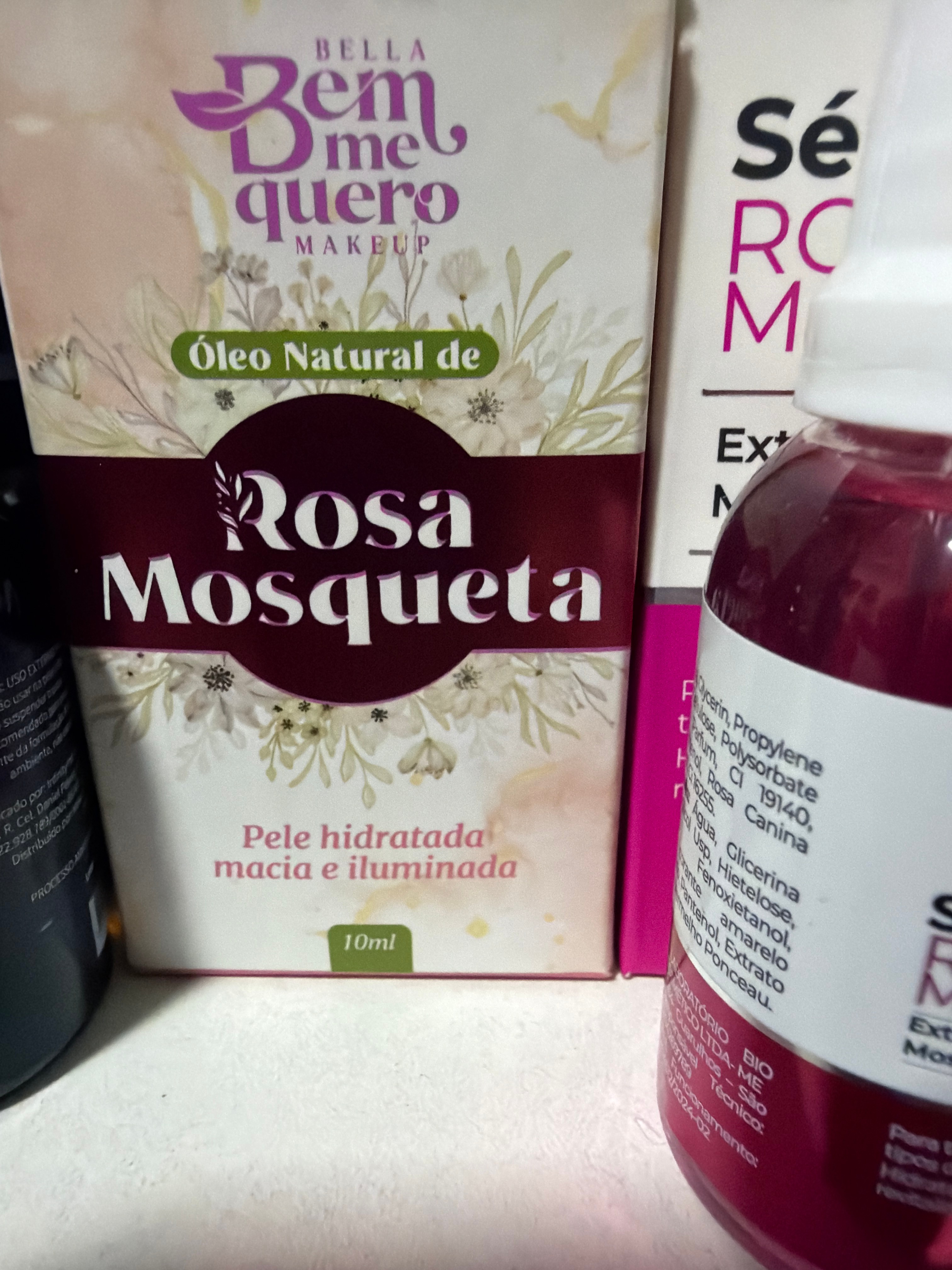 Óleo 100% rosa mosqueta