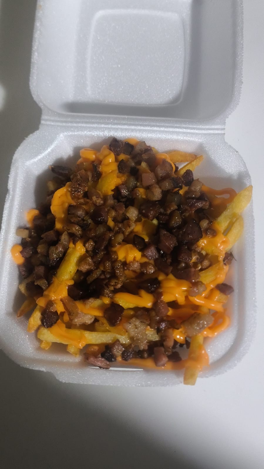 Batata Cheddar e Bacon