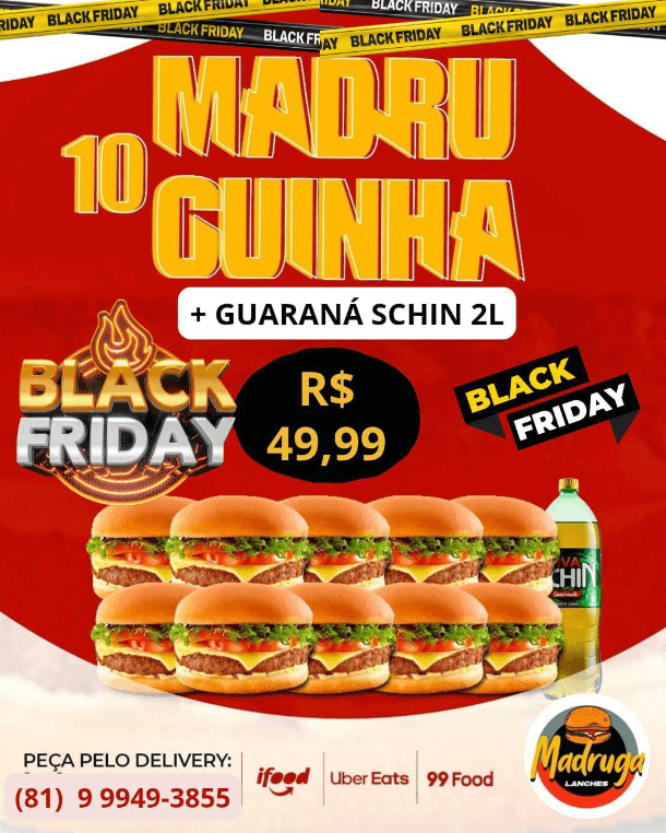 Combo 10 Madruguinhas Especial + Schin 2 Litros