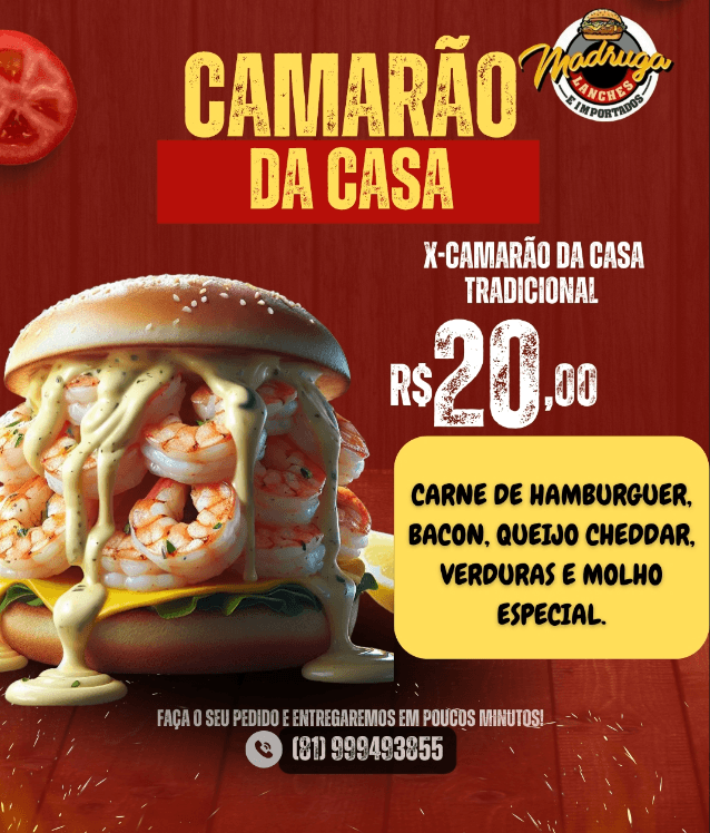 X-Camarão da Casa
