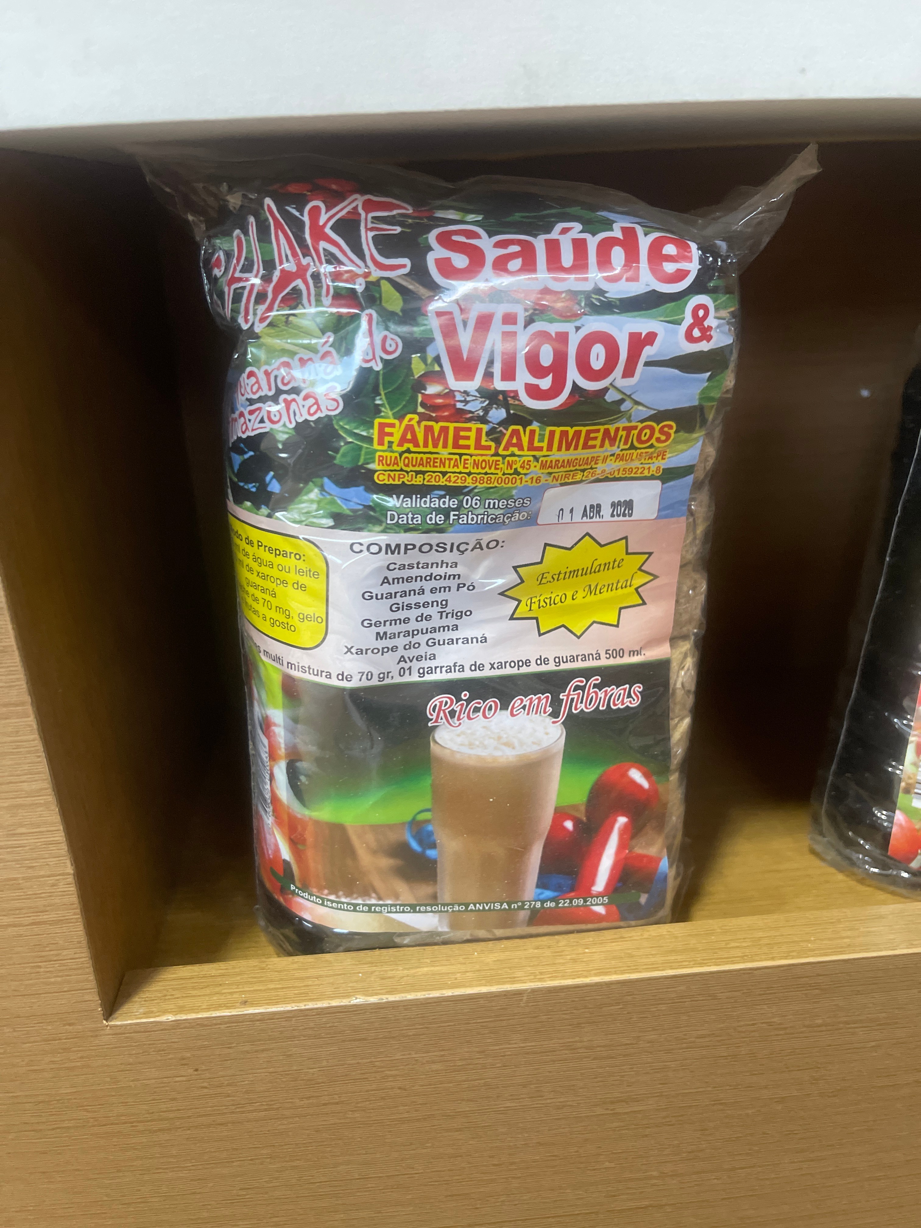 Kit guaraná Amazonas saúde e vigor 