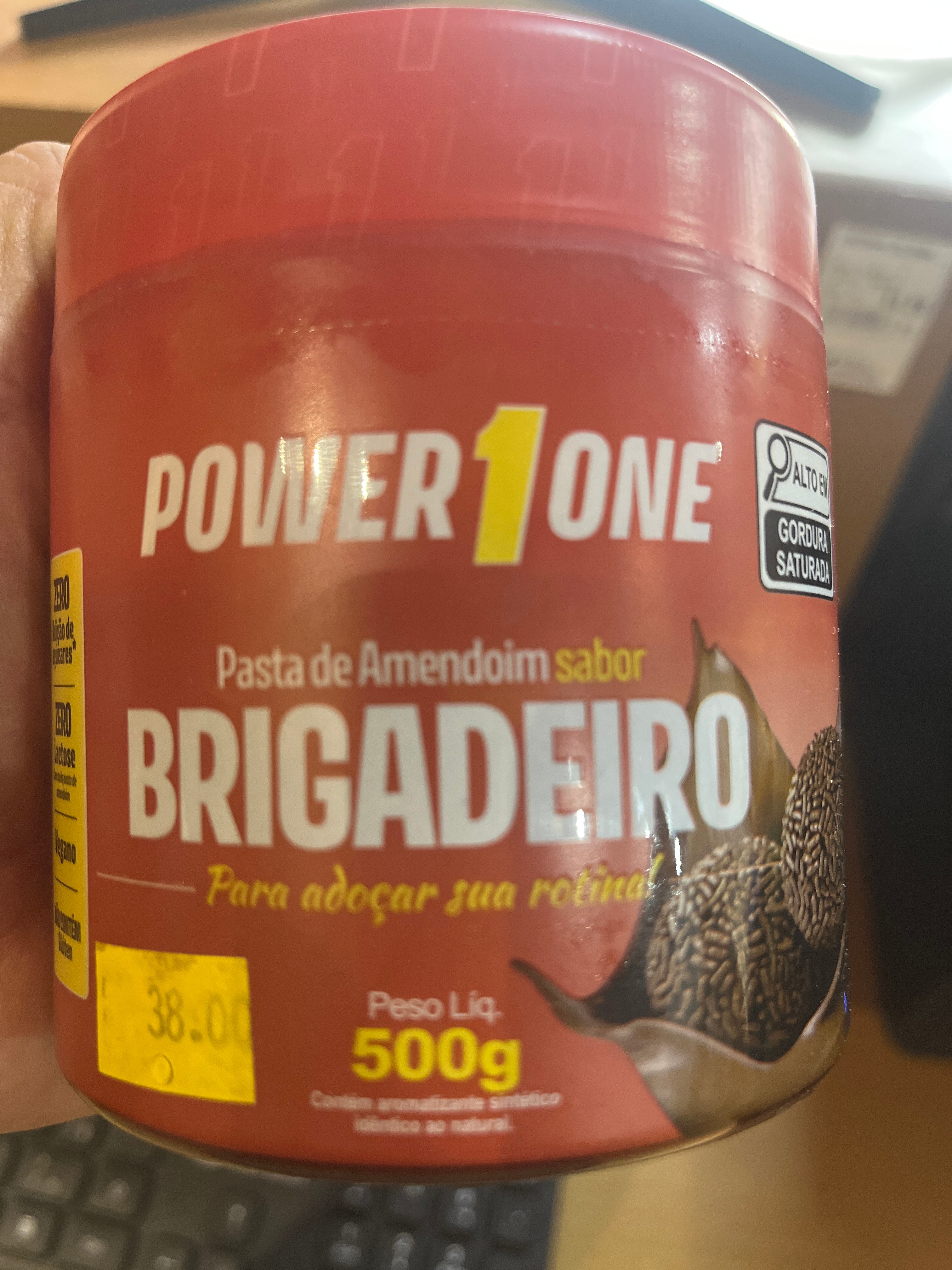 Pasta de de amendoim Brigadeiro 500g