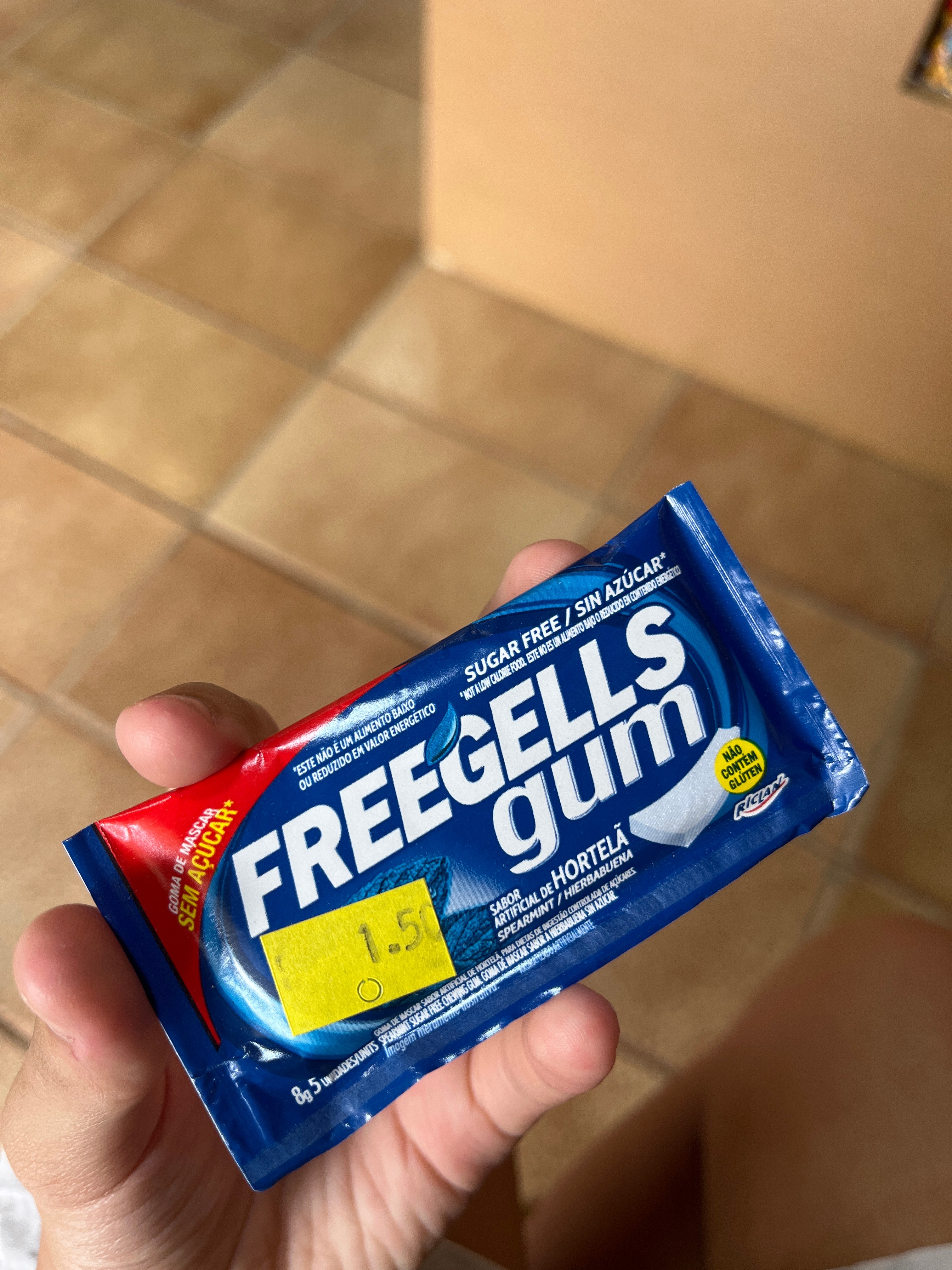 Freegells gum 8g