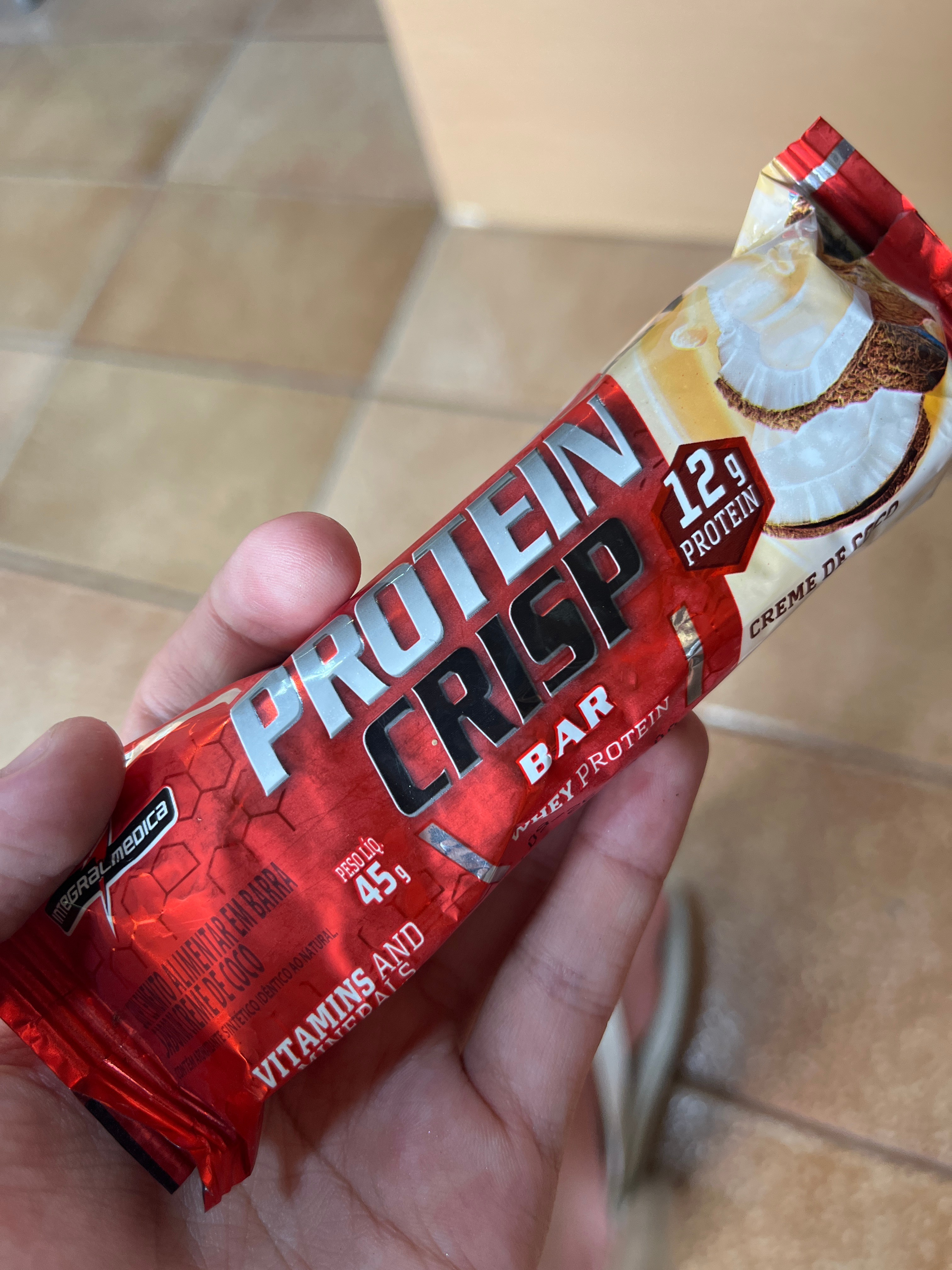 Protein Crisp 12g Creme De  Coco