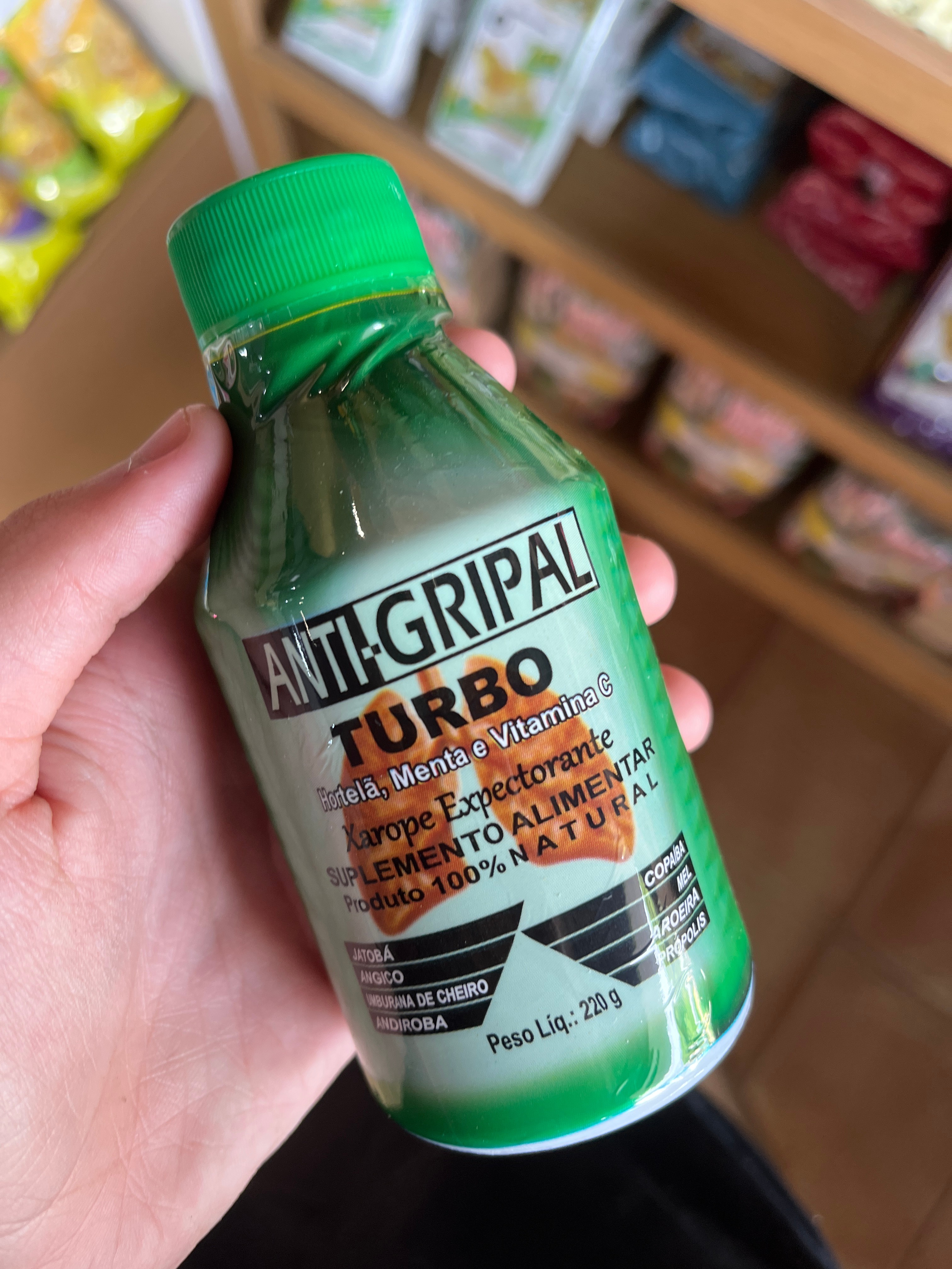Anti-gripal turbo