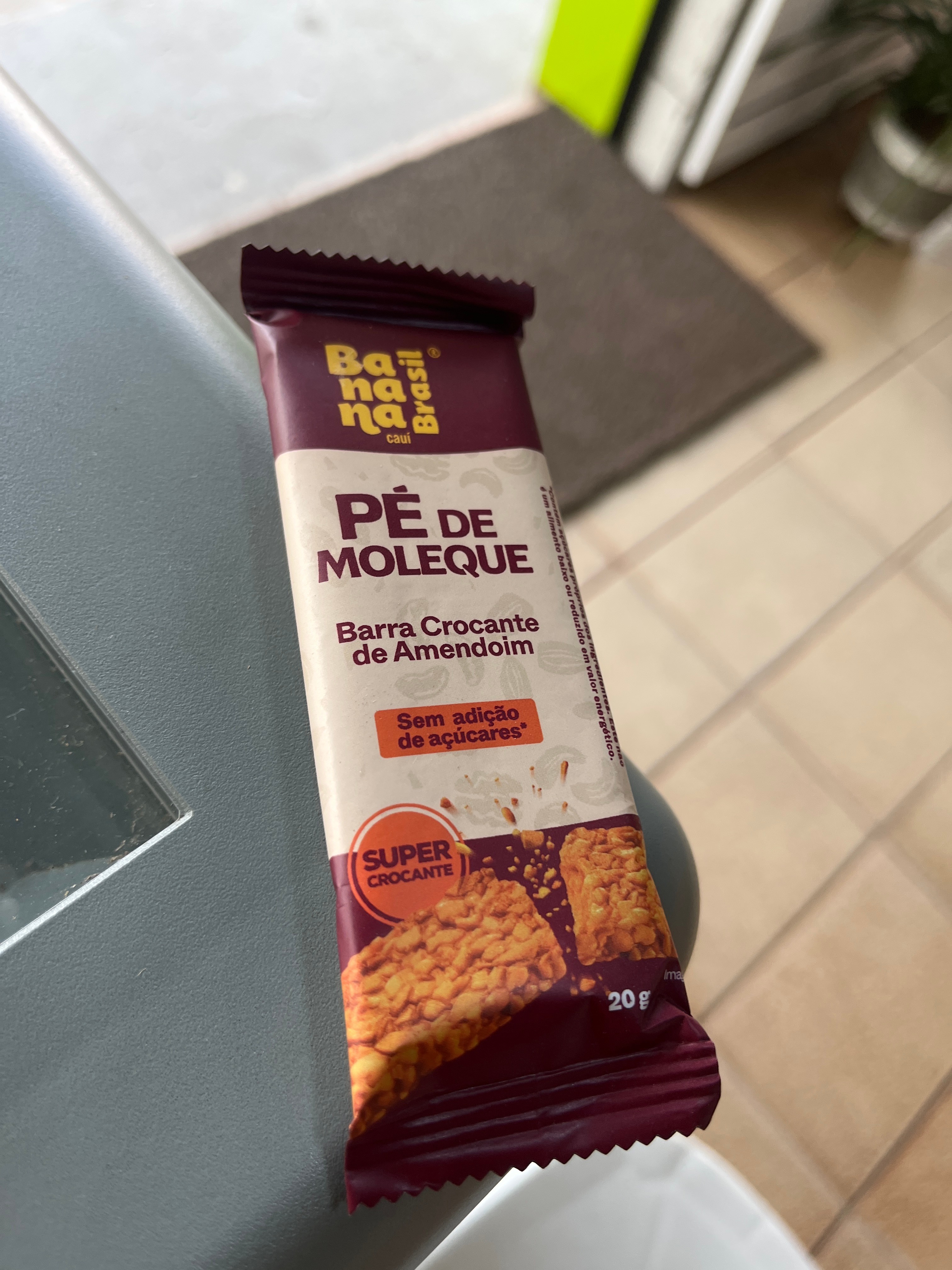 barra de cereal Pe de moleque 20g