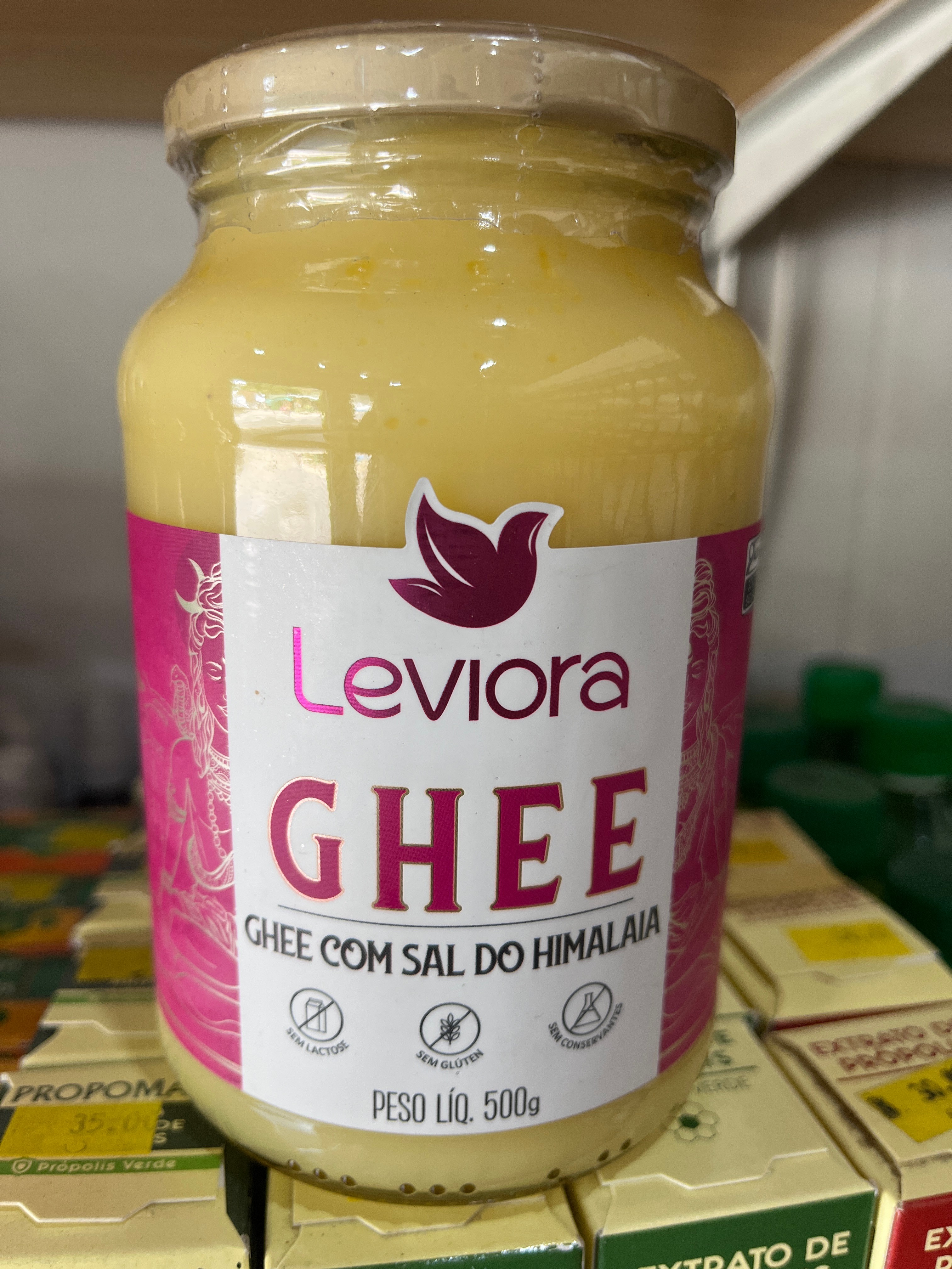 Manteiga Gree com sal de Himalaia 500g