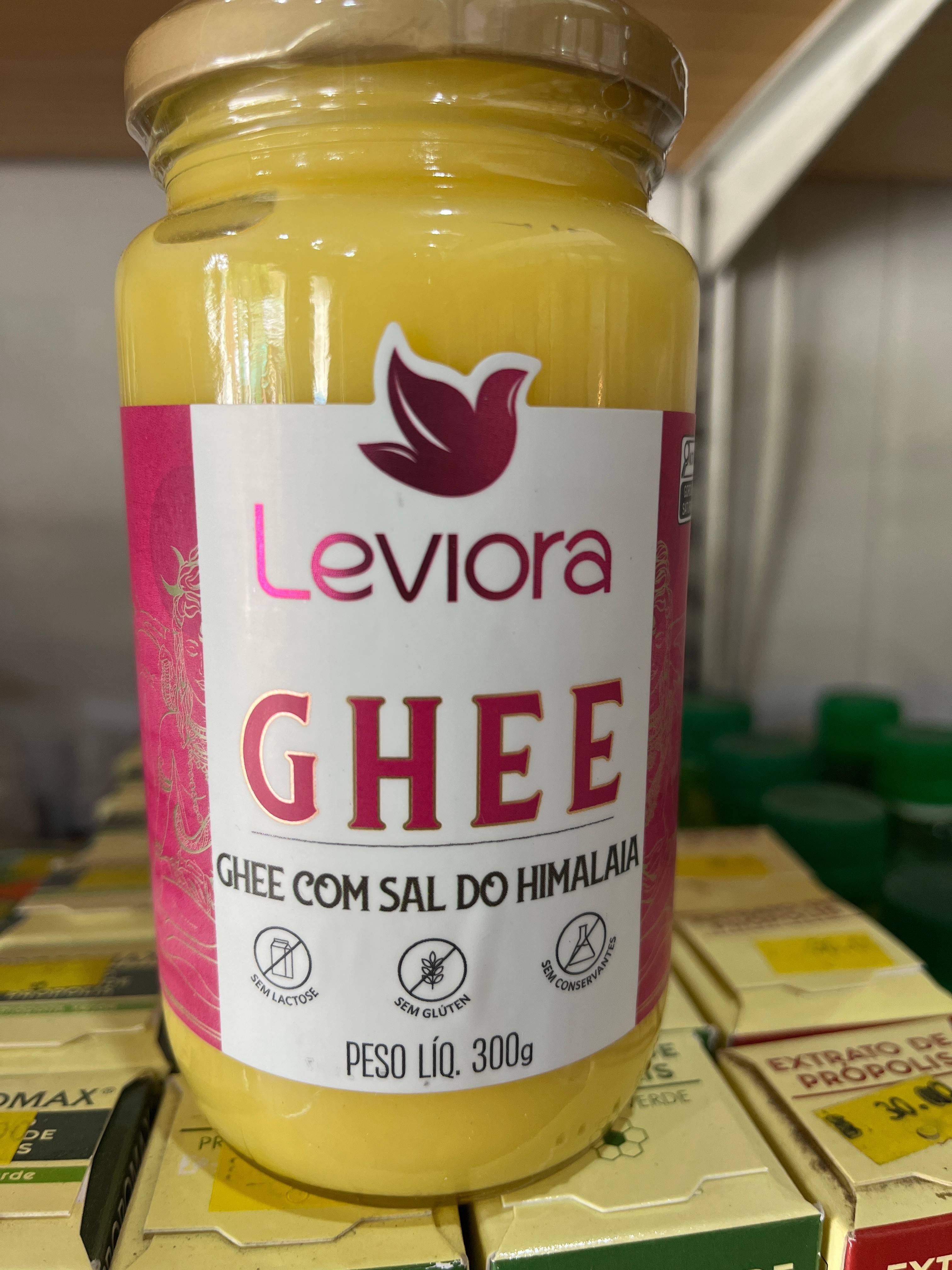 Manteiga Gree com sal de Himalaia 300g