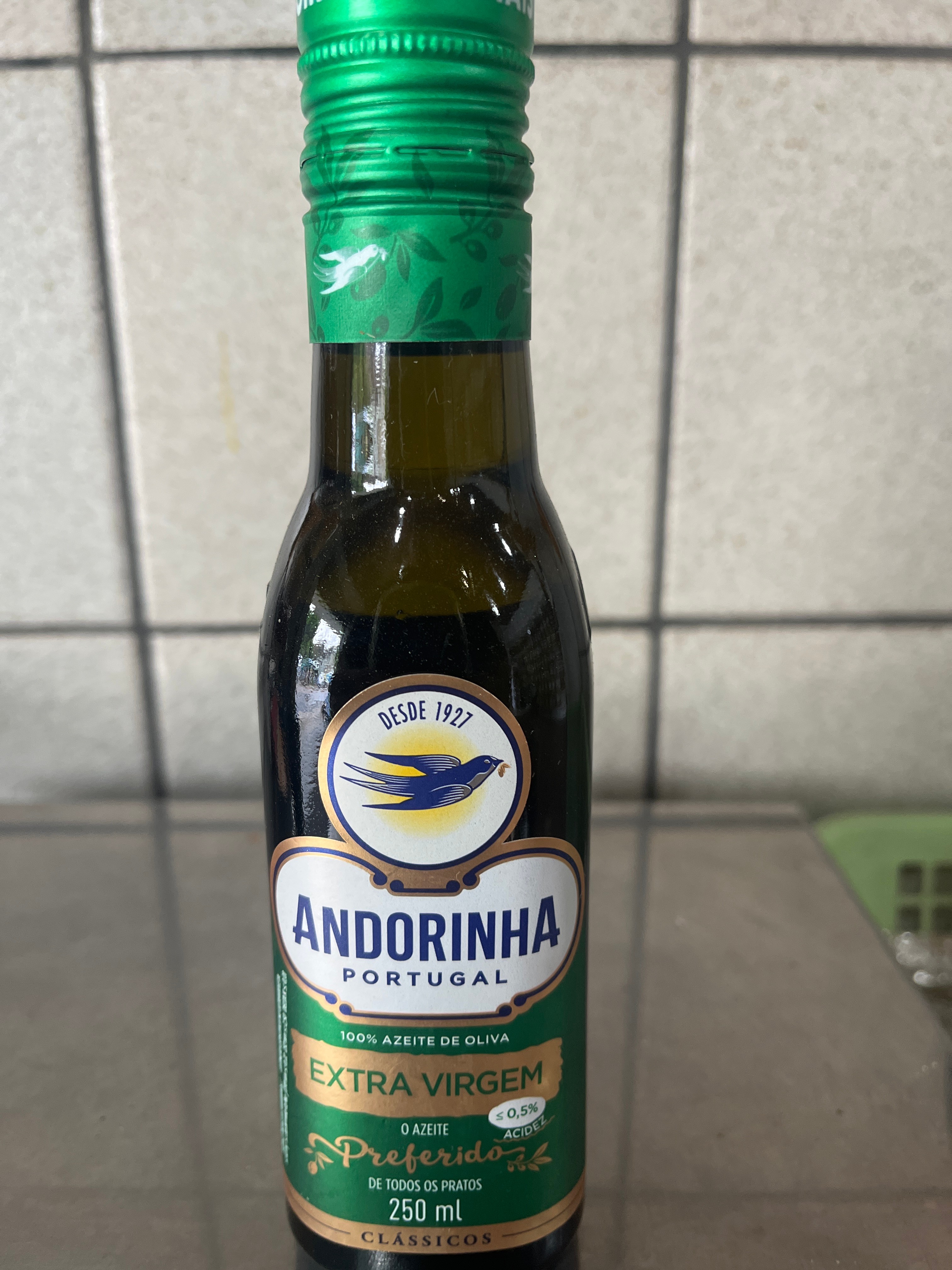 Azeite de Oliva extra virgem andorinha 250 ml