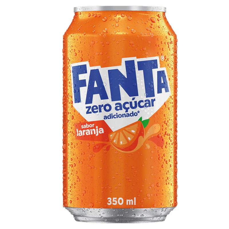 Fanta Zero Lata 350ml