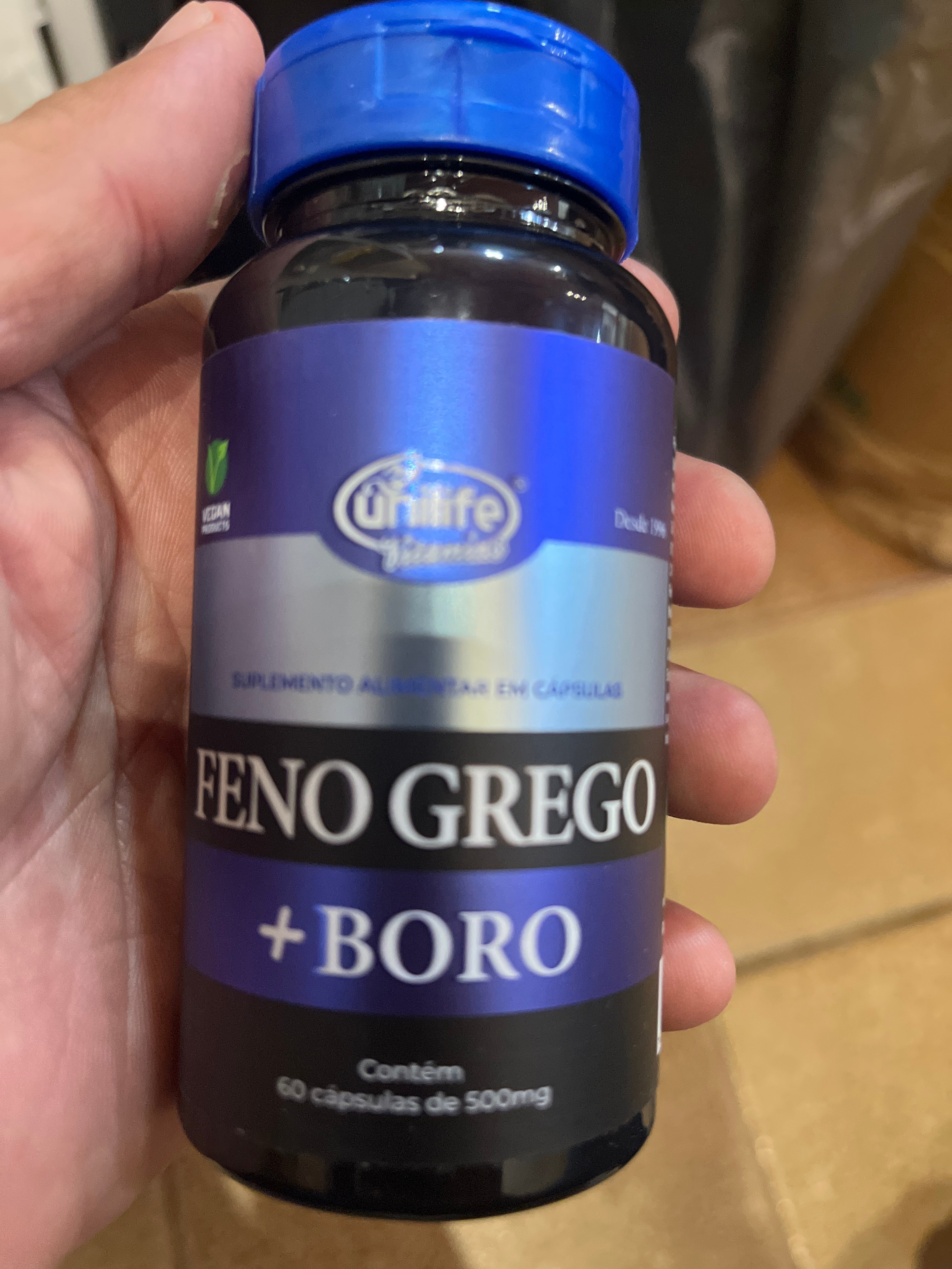 Feno Grego com Boro