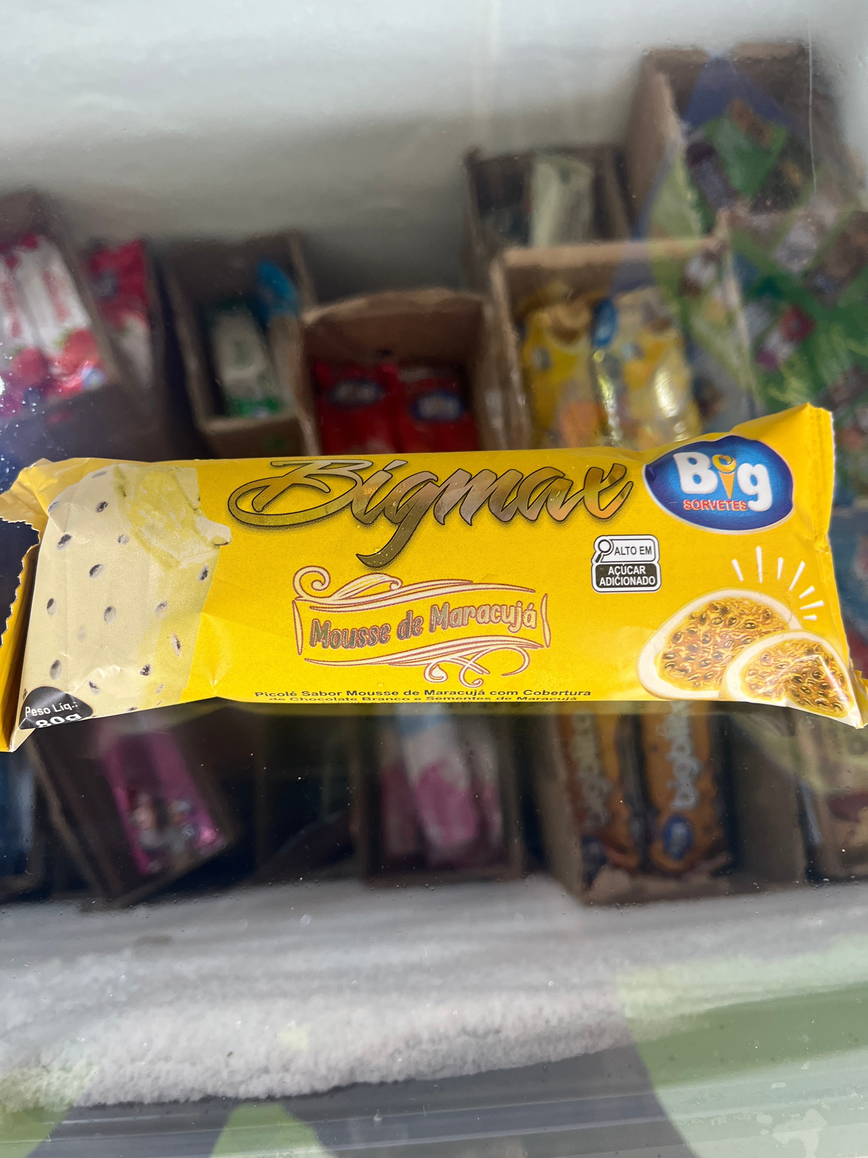 Mouse de maracujá 80g