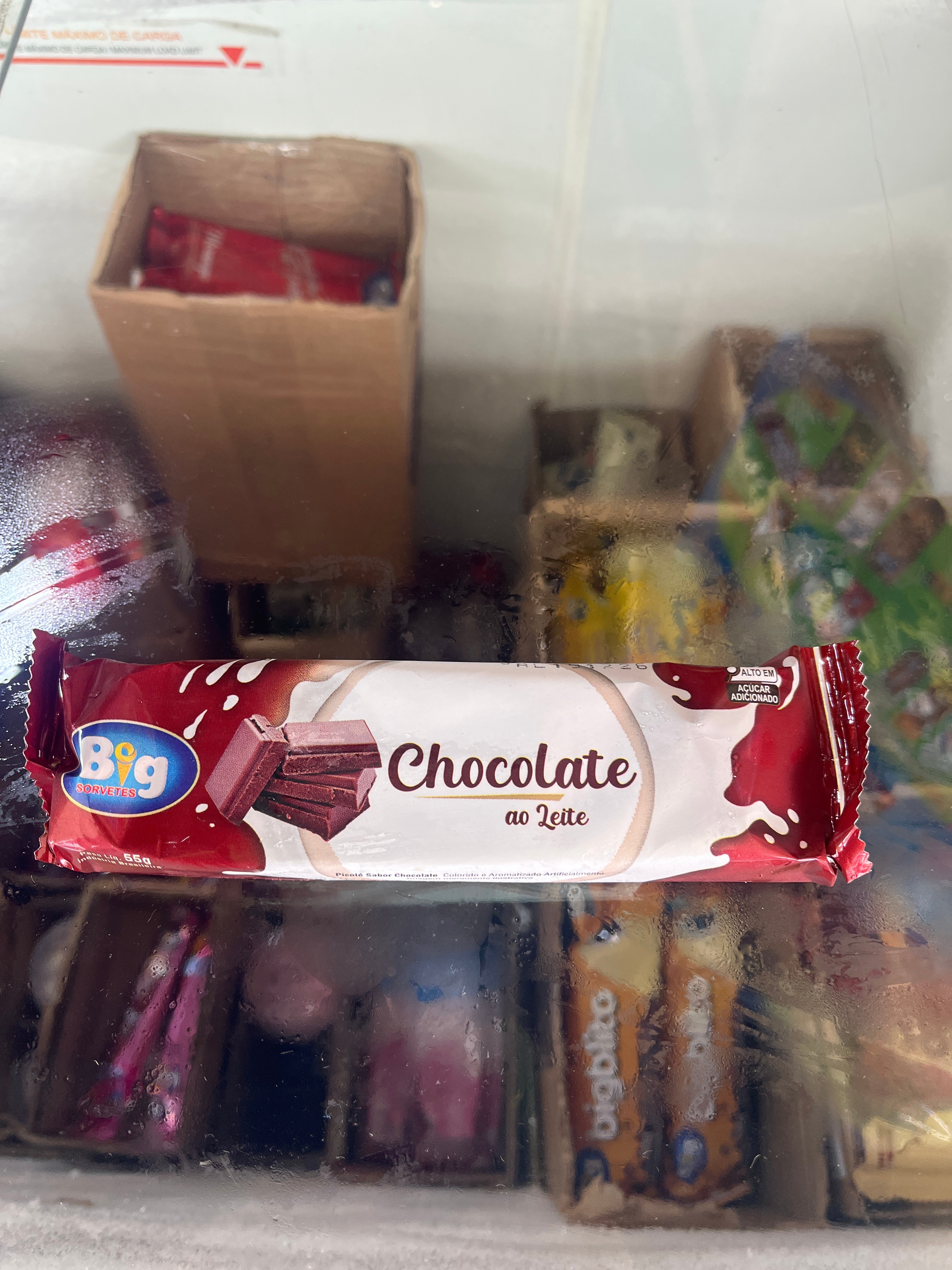 Chocolate ao leite 55g