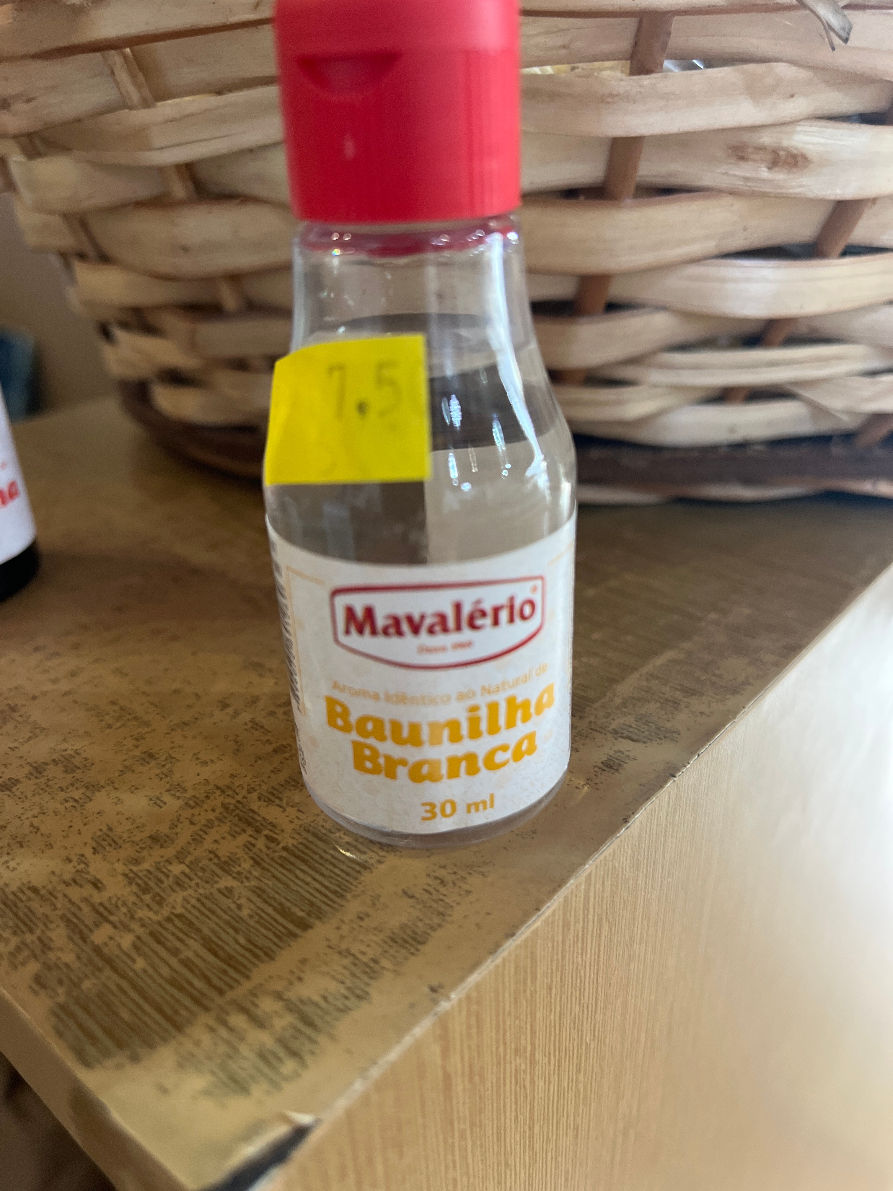 Essência de baunilha branca 