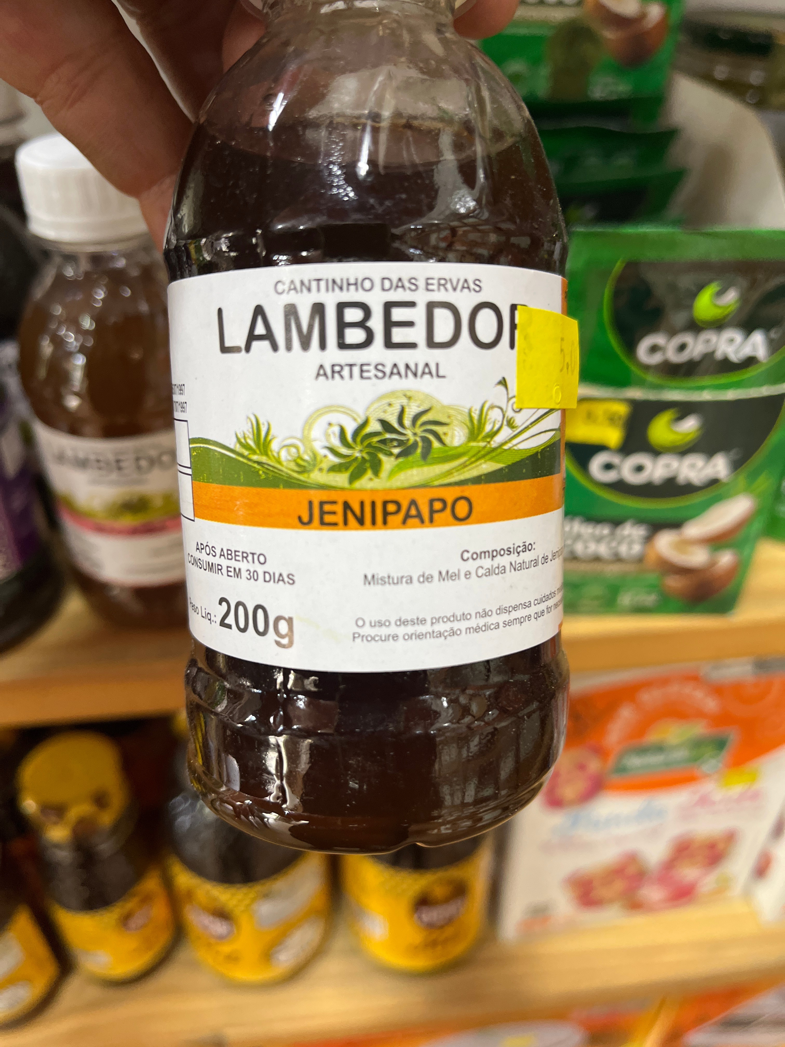 Lambedor de Jenipapo