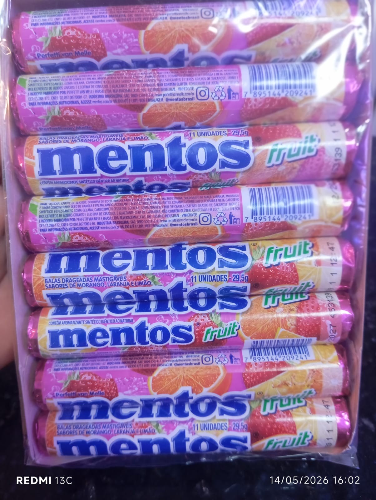 Mentos Fruitt