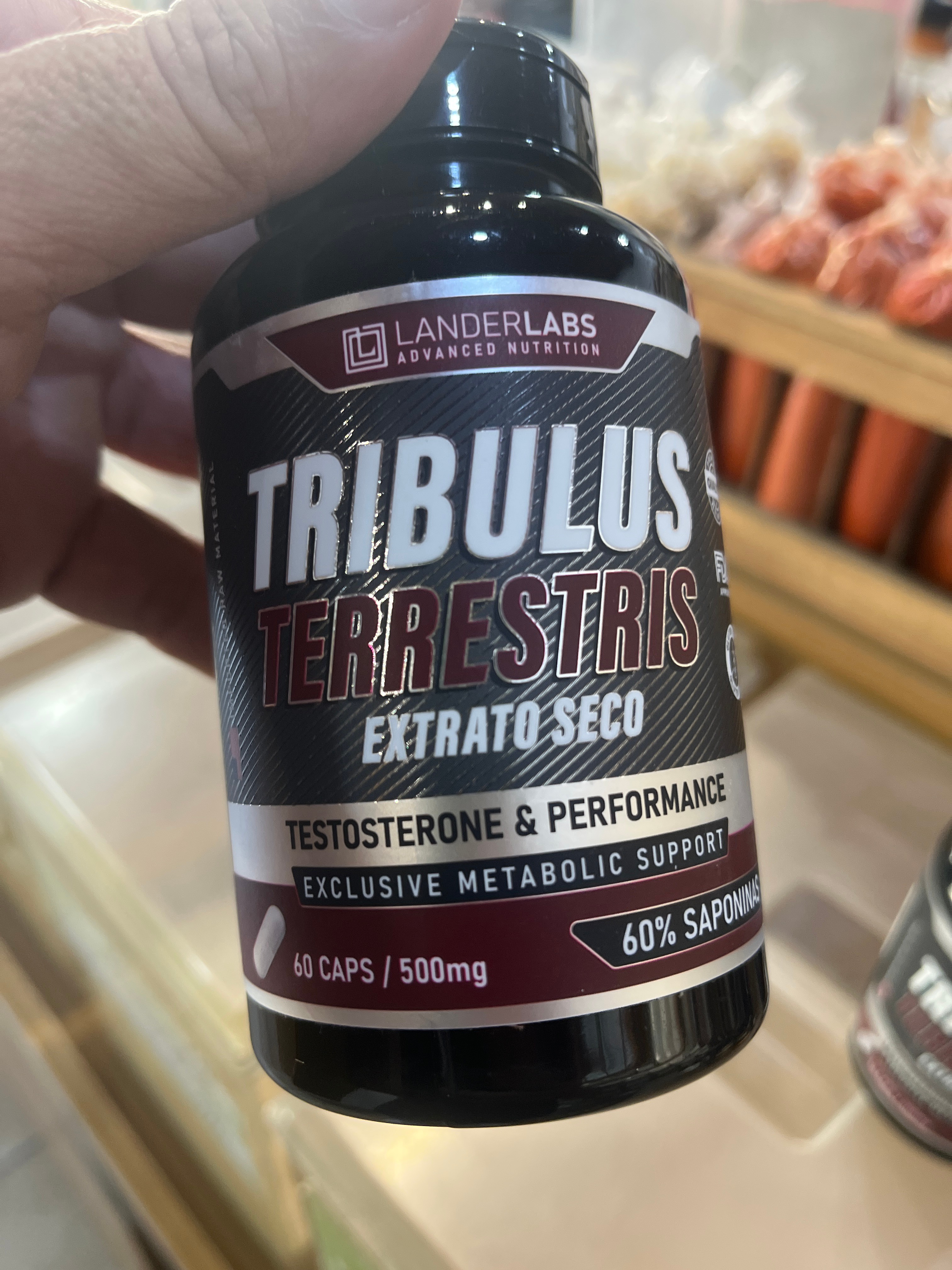Tribulus terrestre extrato seco